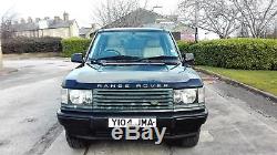 2001 Range Rover P38 4.0 Auto Black Only 1 Owner F. S. H Very Low Miles Superb 4x4