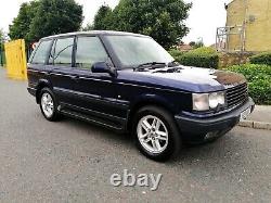 2001 Range Rover P38 4.0 Hse Auto Oslo Blue Low Miles Long Mot F. S. H Great 4x4