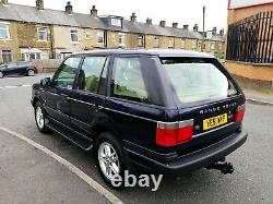 2001 Range Rover P38 4.0 Hse Auto Oslo Blue Low Miles Long Mot F. S. H Great 4x4