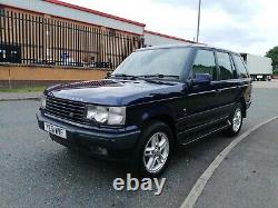 2001 Range Rover P38 4.0 Hse Auto Oslo Blue Low Miles Long Mot F. S. H Great 4x4