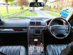 2001 Range Rover P38 4.6 Vogue Auto Black Lpg Long Mot In Great Condition