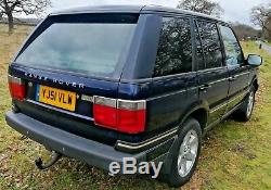 2001 Range Rover P38a 4.6 Vogue Automatic. One Of The Last P38's Future Classic