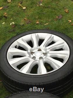 21 Range Rover Vogue Sport Discovery Alloy Wheels Pirelli Tyres Genuine Lr