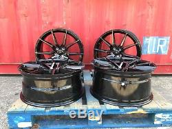 22 Concave Alloy Wheels Fits Range Rover Sport / Discovery / Bmw X5 Black Pearl