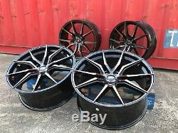 22 Concave Alloy Wheels Fits Range Rover Sport / Discovery / Bmw X5 Black Pearl