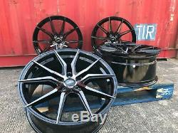 22 Concave Alloy Wheels Fits Range Rover Sport / Discovery / Bmw X5 Black Pearl