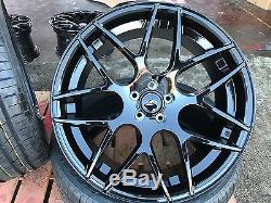 22'' New Gloss Black Alloy Wheels Alloys Rims + Tyres Range Rover Vogue Sport
