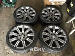 22 Range Rover Stormer Style Alloy Wheels And Tyres Fit Range Rover Vogue Disco