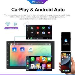 2DIN 7in Radio Stereo GPS WIFI 7 Touch Screen 4+64G For Android Auto Carplay