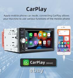 2DIN MP5 Player DVD Player Carplay Android Auto Radio Bluetooth FM USB For Cars
