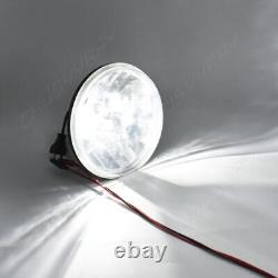 2X 7 Inch LED Headlight Light Bulbs White 6000K For Land Rover Defender