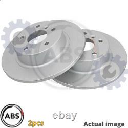 2X BRAKE DISC FOR LAND ROVER RANGE/II/Mk/SUV/III DISCOVERY 25 6T 2.5L 306D1 2.9L