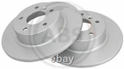 2X BRAKE DISC FOR LAND ROVER RANGE/II/Mk/SUV/III DISCOVERY 25 6T 2.5L 306D1 2.9L
