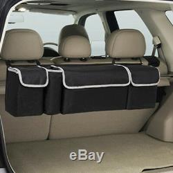 2in1 Car Trunk Accessories Multi-use Organizer Backseat Storage Bag Oxford Cloth