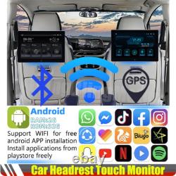 2x10.1 1080P 2+32G GPS Headrest Player Car Back Seat Entertainment Monitor Kit