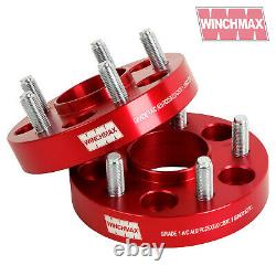 30mm Wheel Spacers Land Rover Discovery Mkii -disco 2, Range Rover P38 Red T2