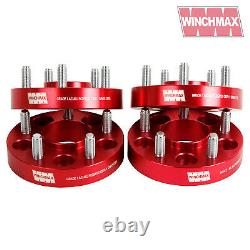 30mm Wheel Spacers Land Rover Discovery Mkii -disco 2, Range Rover P38 Red T2