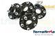 30mm Wide Black Alloy Wheel Spacers For Land Rover Discovery 2 Terrafirma Tf302b