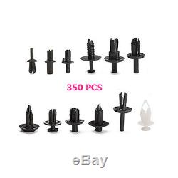 350pcs Car Automotive Push Pin Rivet Trim Clip Panel Body Interior Assortments