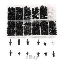 350pcs Car Automotive Push Pin Rivet Trim Clip Panel Body Interior Assortments