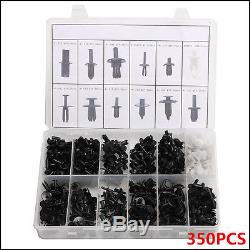 350pcs Car Automotive Push Pin Rivet Trim Clip Panel Body Interior Assortments