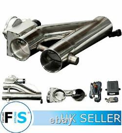 3rd Generation All In One Stainless Steel Electronic 2 Exhaust Valve Kit-lrv