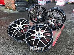 4 22 RANGE ROVER 10x22 BLACK POLISHED ALLOY WHEELS DISCOVERY RANGE ROVER VOGUE