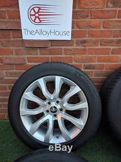 4 X Genuine Landrover Range rover Discovery 20 inch alloy wheels and tyres