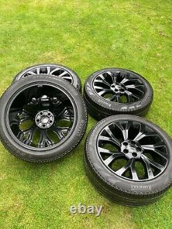 4 x 21 Land Rover Range Rover Vogue Sport Discovery Defender Alloy Wheels tyres