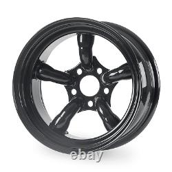 4 x Challenger 5 Spoke Steel Wheels Wheel 16 x 8 ET-35 Black