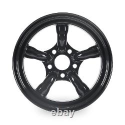 4 x Challenger 5 Spoke Steel Wheels Wheel 16 x 8 ET-35 Black