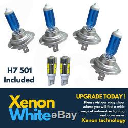 4 x H7 55W SUPER WHITE XENON UPGRADE HEADLIGHT BULBS SET HID 499 12V FULL/DIPPED