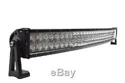 42 Inch CREE Curved LED Light Bar 240W Spot&Flood Beam Truck ATV 4x4 Offroad ATV