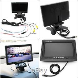 4CH Car DVR MDVR Video Recorder 7 Car LCD Monitor + 4 x Night vision Camera