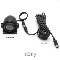 4CH Car DVR MDVR Video Recorder 7 Car LCD Monitor + 4 x Night vision Camera