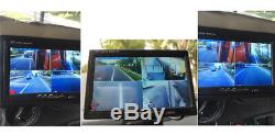 4CH Car DVR MDVR Video Recorder 7 Car LCD Monitor + 4 x Night vision Camera