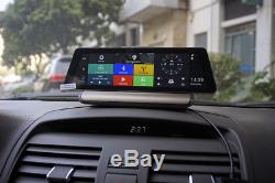 4G 10 Full Touch GPS DVR Recorder WIFI BT ADAS Android 5.1 GPS FM Transmitter