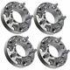4x Landrover 50mm Aluminium Wheel Spacers Wide Discovery 2 Range Rover P38 Mk2