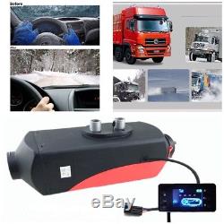 5000W LCD Car Truck Vehicles Van Air Diesel Heater Tank Adjustable Temperature