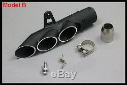 51 mm Exhaust Pipe Three-outlet Tail Pipe For Motorcycle Exhaust System New