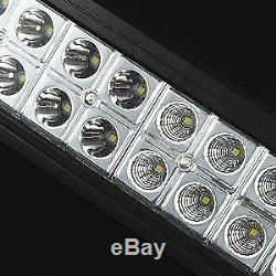 52 LED Work Light Bar Flood Spot Light Lamp Off-road Truck 4WD ATV IP68 300W