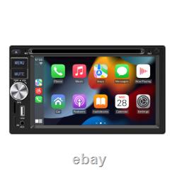 6.2in Car DVD Player Double 2Din Stereo Radio Bluetooth USB FM RDS Mirror Link