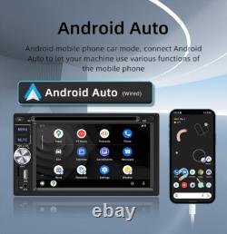 6.2in Car DVD Player Double 2Din Stereo Radio Bluetooth USB FM RDS Mirror Link