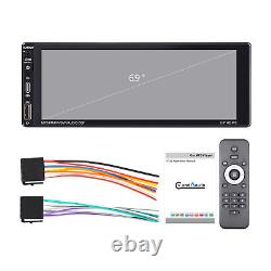 6.9in Single 1Din Car Stereo Radio CarPlay Android Auto FM BT DAB MP5 Player