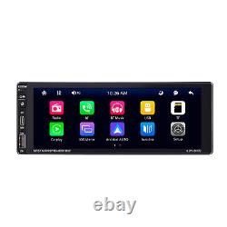 6288C Single 1Din Car Stereo Radio CarPlay Android Auto FM BT DAB MP5 Player