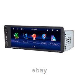 6288C Single 1Din Car Stereo Radio CarPlay Android Auto FM BT DAB MP5 Player