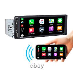 6288C Single 1Din Car Stereo Radio CarPlay Android Auto FM BT DAB MP5 Player