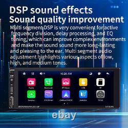 6288C Single 1Din Car Stereo Radio CarPlay Android Auto FM BT DAB MP5 Player