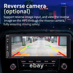 6288C Single 1Din Car Stereo Radio CarPlay Android Auto FM BT DAB MP5 Player