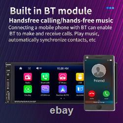 6288C Single 1Din Car Stereo Radio CarPlay Android Auto FM BT DAB MP5 Player